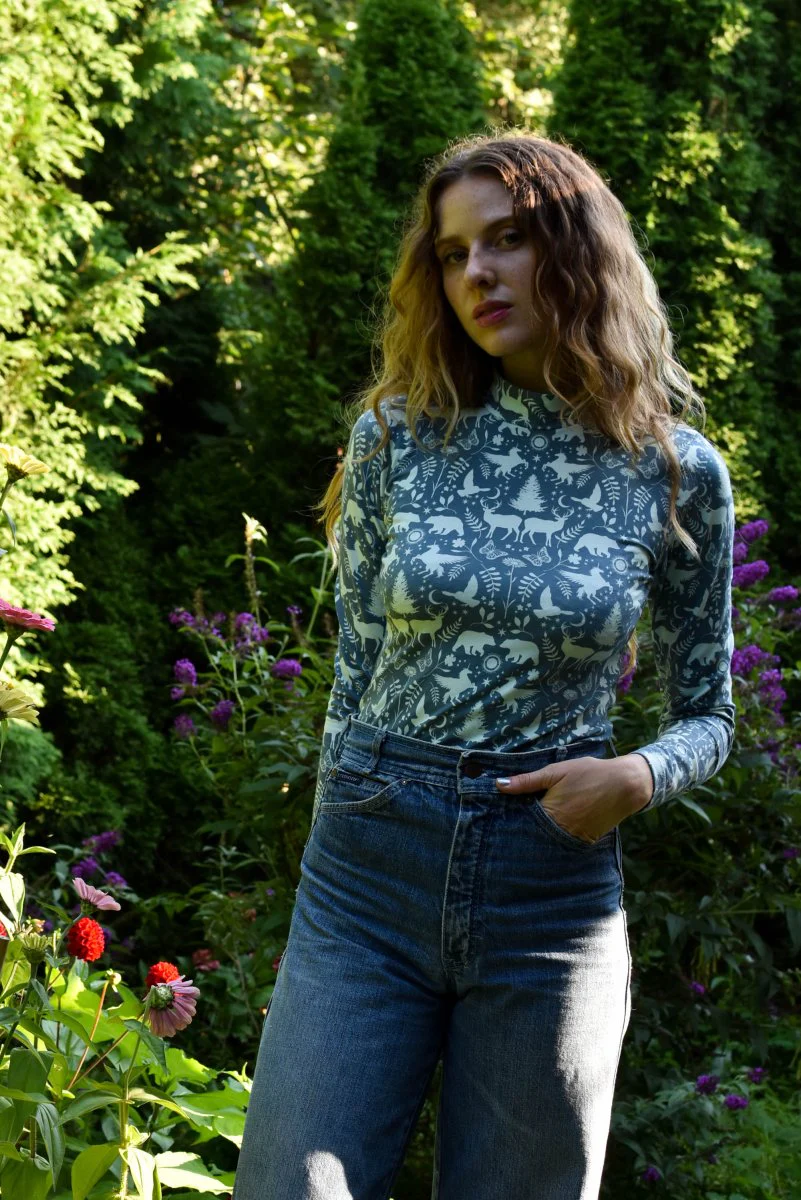 Birds of North America Nunchie Top - Borealis (Online Exclusive)