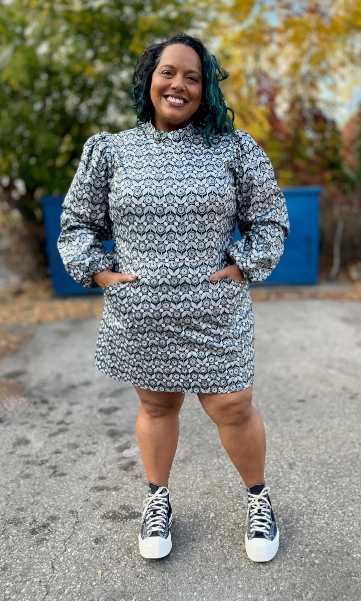 Birds of North America Nyctale Dress - Frost Bud (Online Exclusive) - Image 8