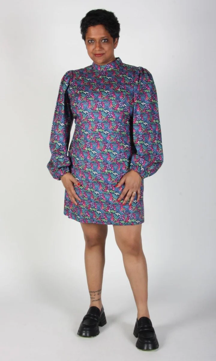 Birds of North America Nyctale Dress - Girl on a Swing (Online Exclusive) - Image 2