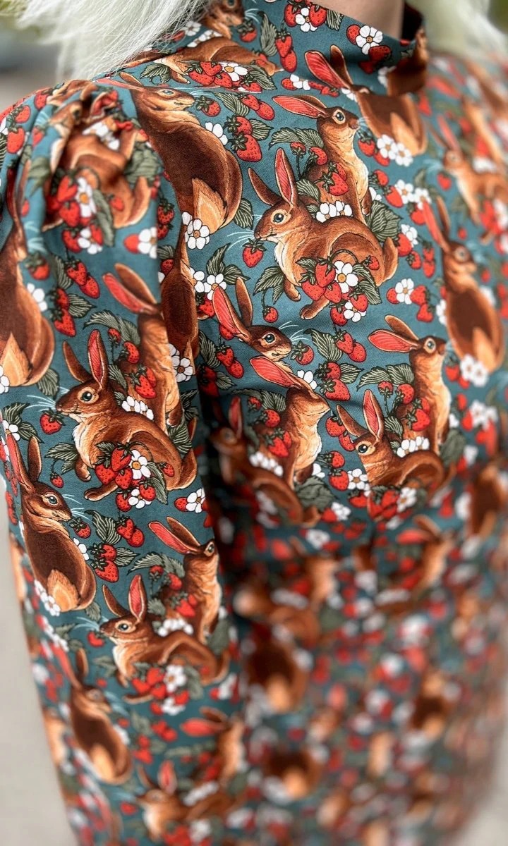 Birds of North America Nyctale Dress - Hare Berry (Online Exclusive) - Image 7