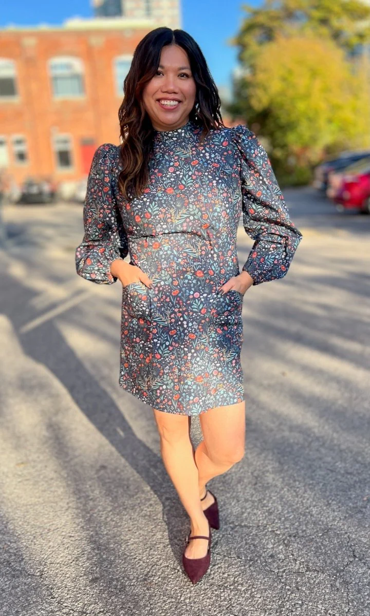 Birds of North America Nyctale Dress - Tramonto (Online Exclusive) - Image 5