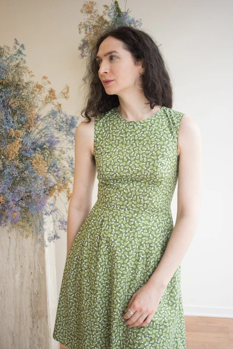 Birds of North America Peafowl Dress (Greenies) - Image 3