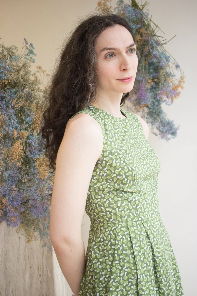 Birds of North America Peafowl Dress (Greenies) - Image 4