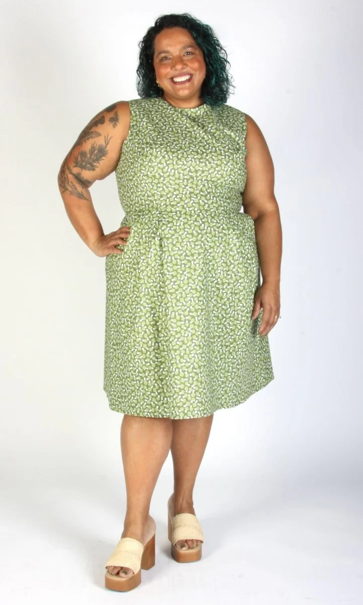 Birds of North America Peafowl Dress (Greenies) - Image 6