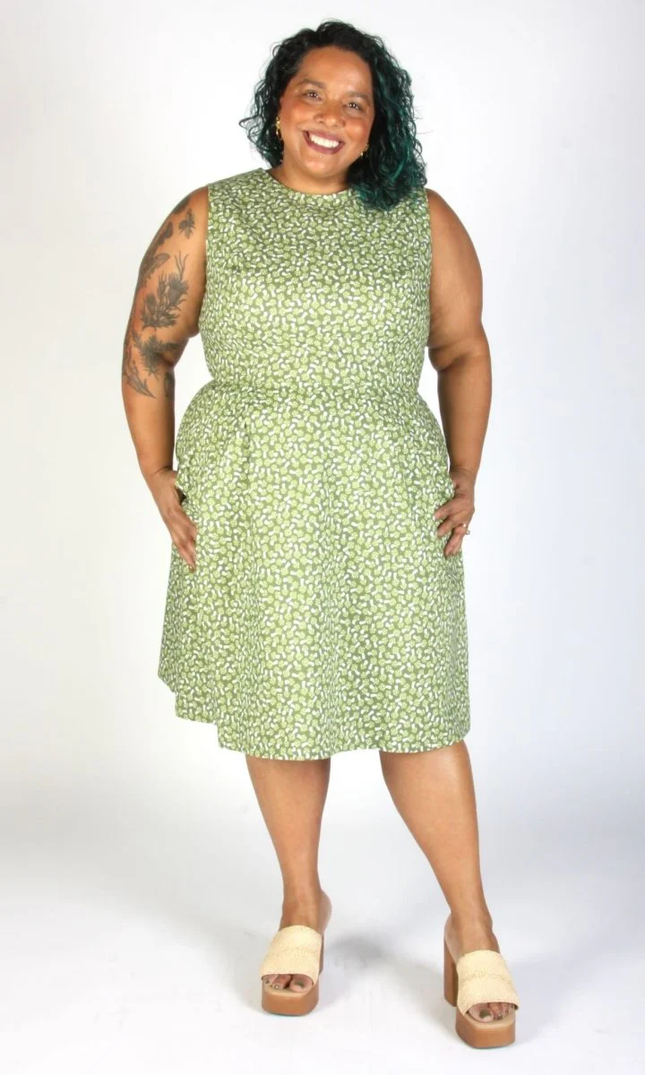 Birds of North America Peafowl Dress (Greenies) - Image 7