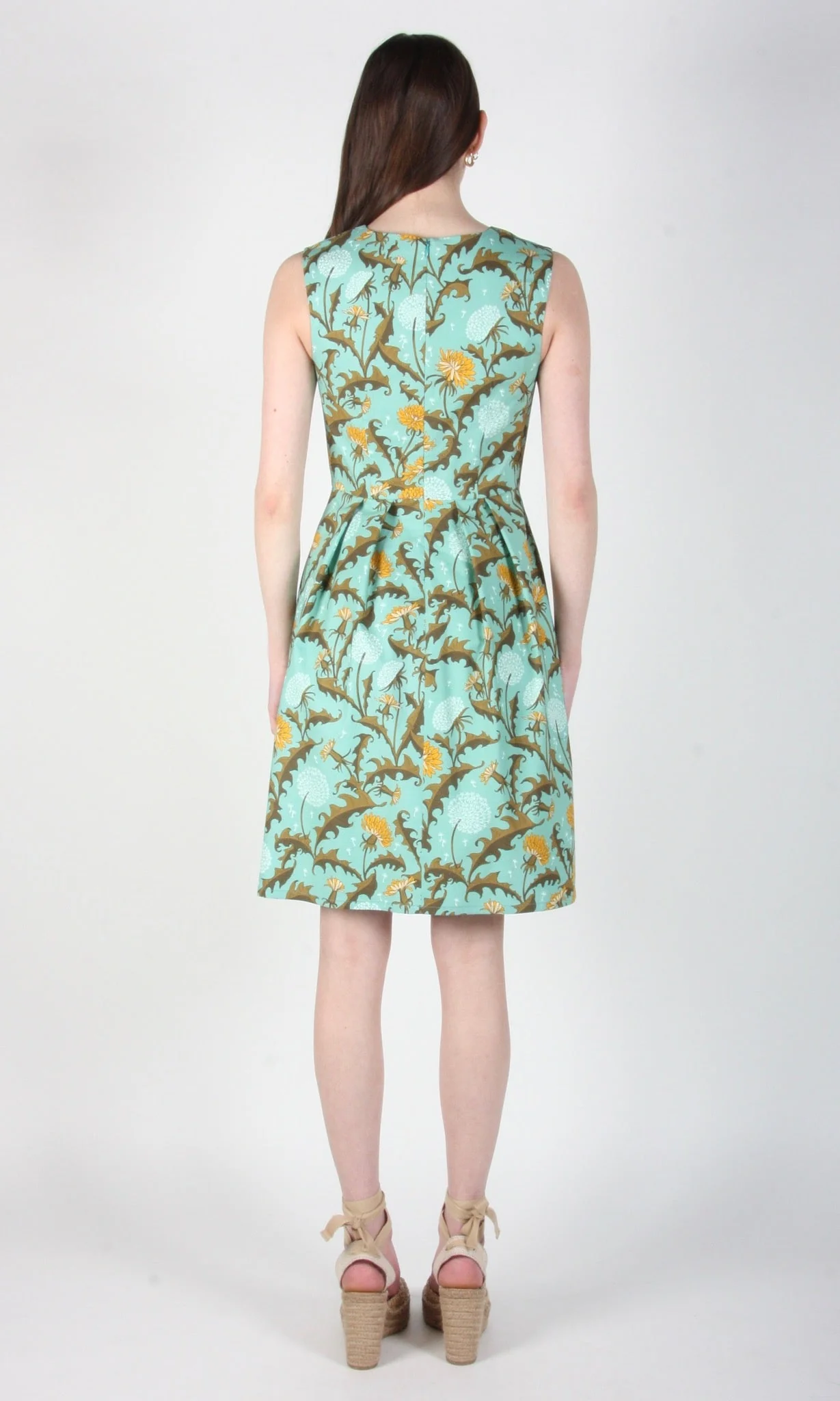 Birds of North America Peafowl Dress - Pissenlit (Online Exclusive) - Image 9