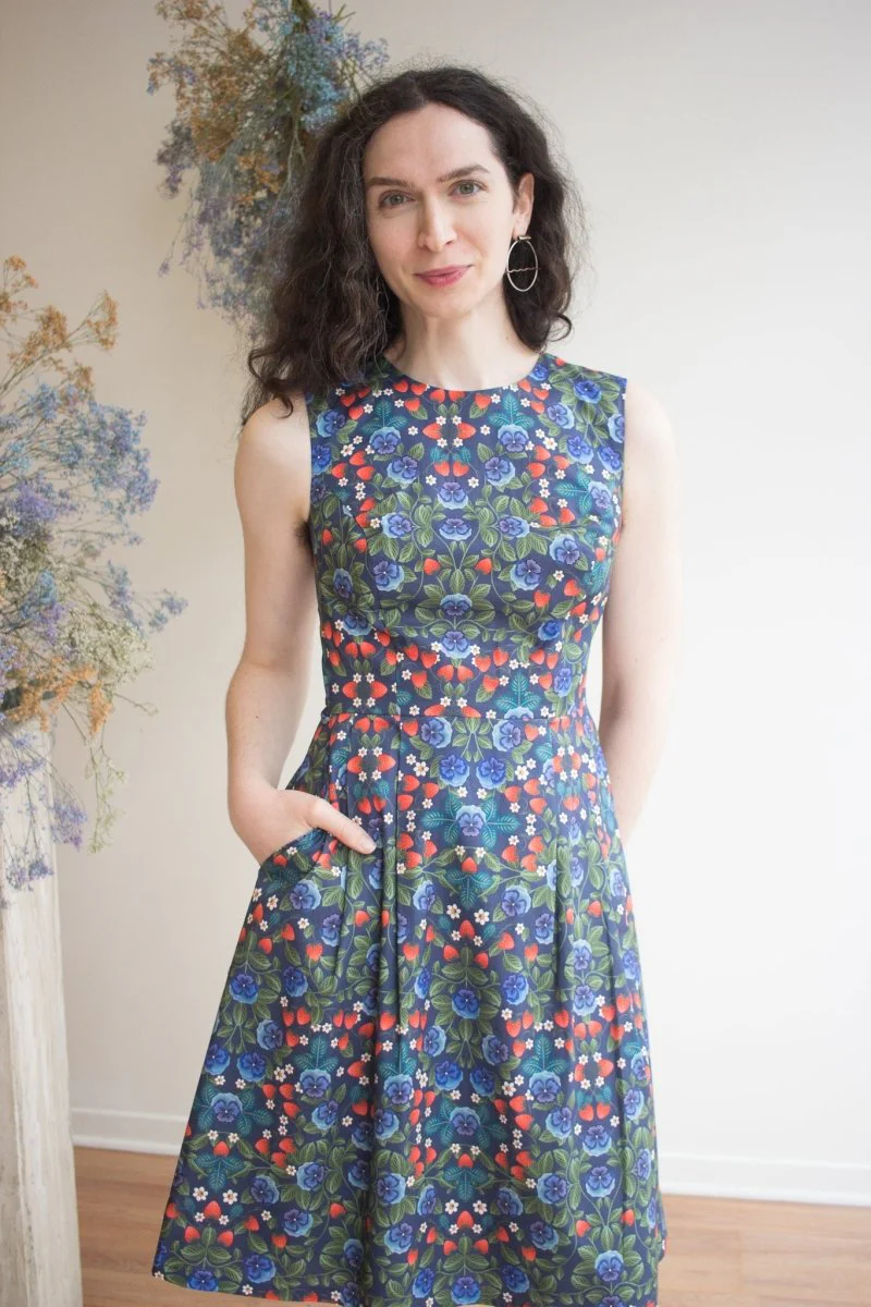 Birds of North America Peafowl Dress (Summer Sweetness)