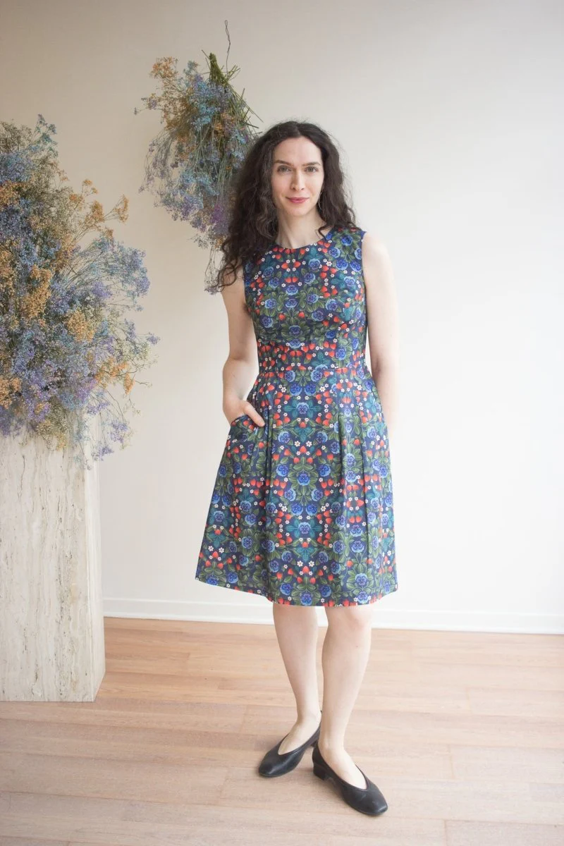 Birds of North America Peafowl Dress (Summer Sweetness) - Image 2