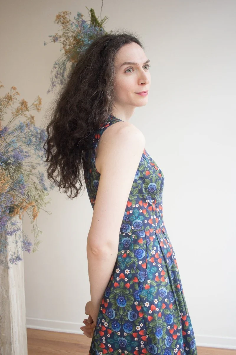 Birds of North America Peafowl Dress (Summer Sweetness) - Image 3