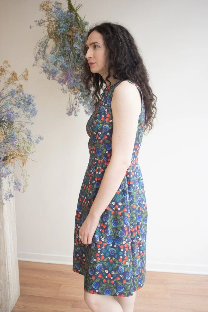 Birds of North America Peafowl Dress (Summer Sweetness) - Image 4