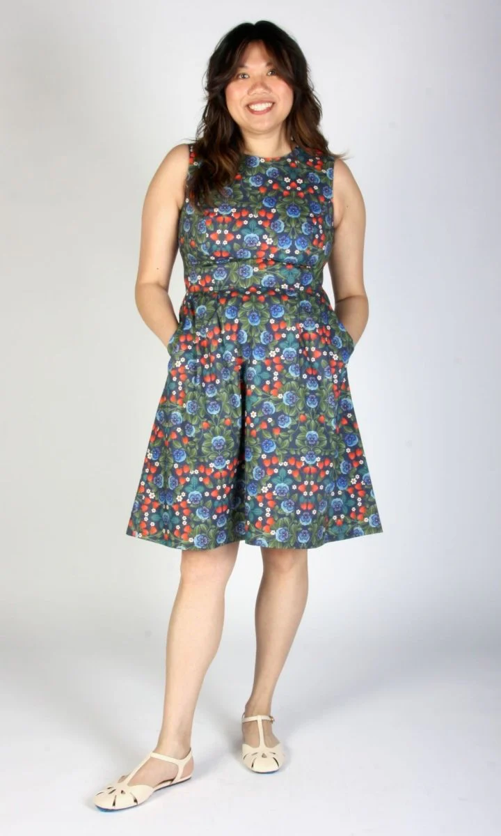 Birds of North America Peafowl Dress (Summer Sweetness) - Image 8