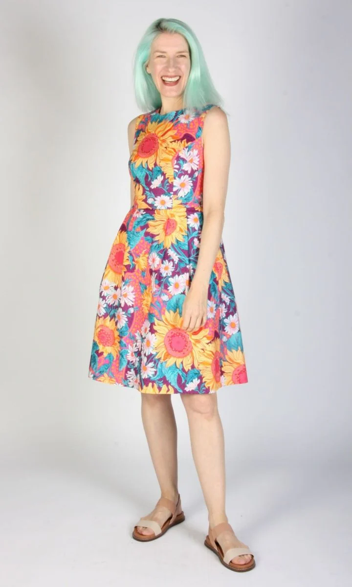 Birds of North America Peafowl Dress (Sunflower Kingdom) - Image 10