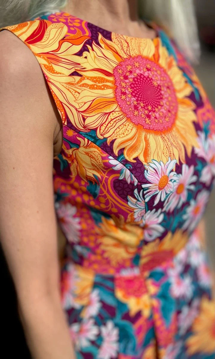 Birds of North America Peafowl Dress (Sunflower Kingdom) - Image 3