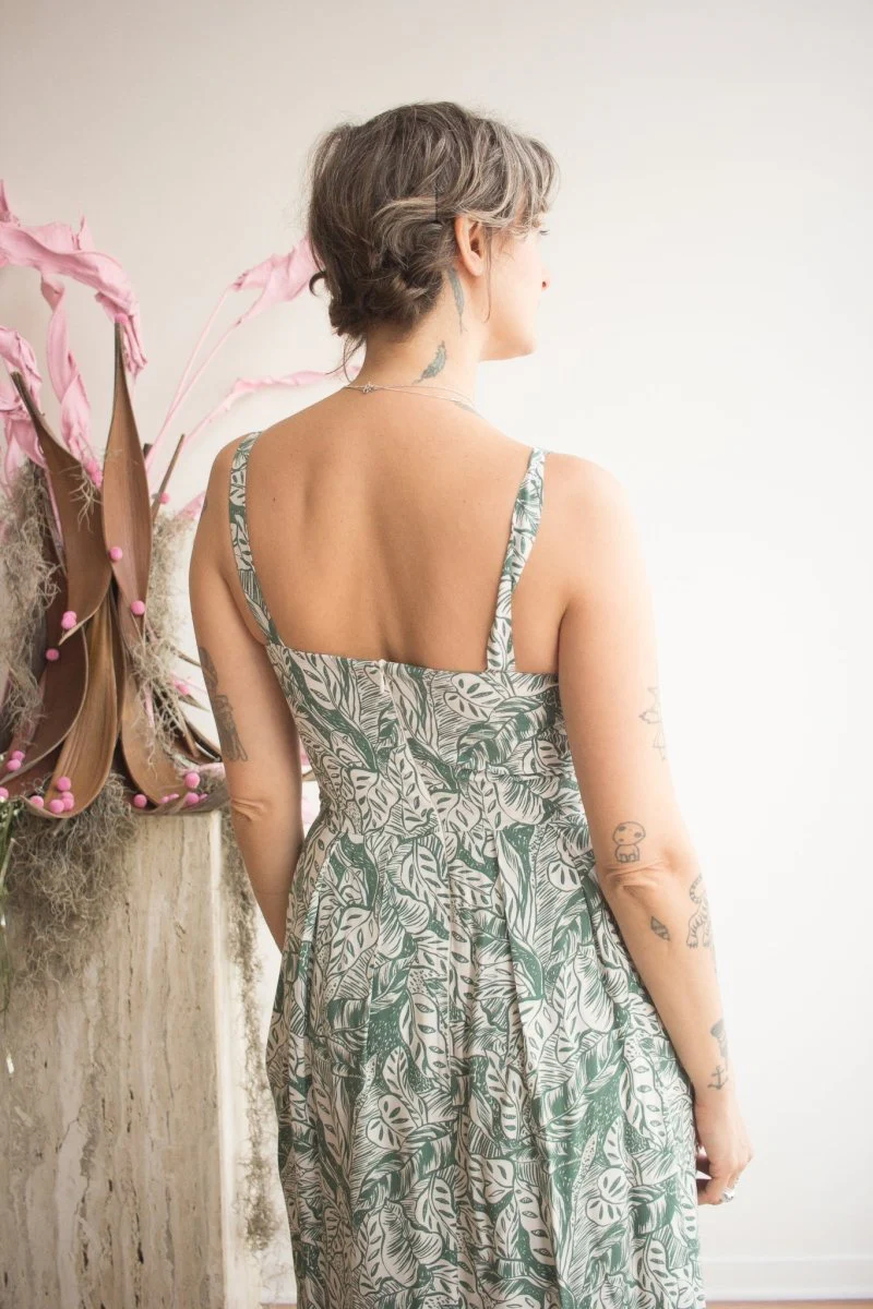 Birds of North America Quailbird Dress (Breezeway) - Image 4