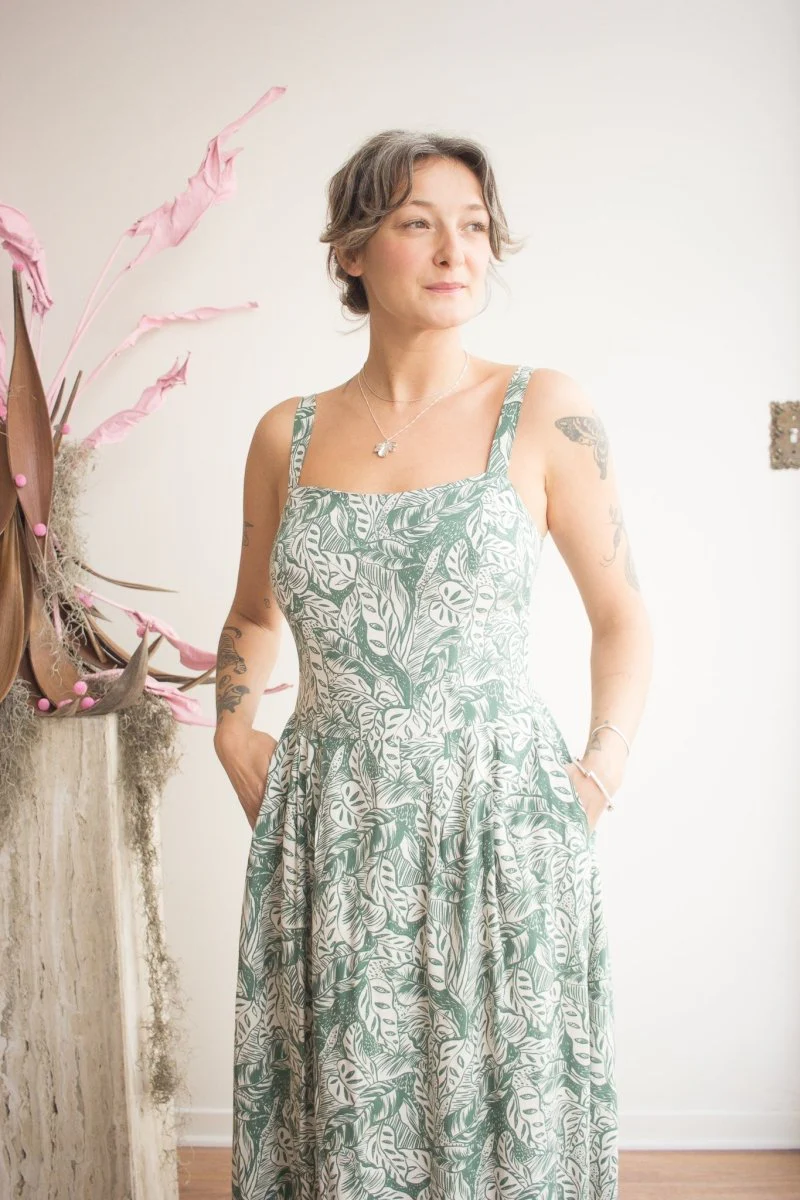 Birds of North America Quailbird Dress (Breezeway) - Image 6