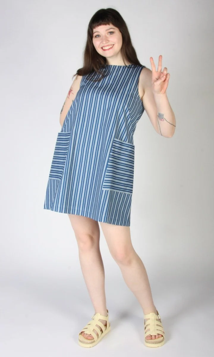 Birds of North America Redpoll Dress (ZigZag) - Image 6