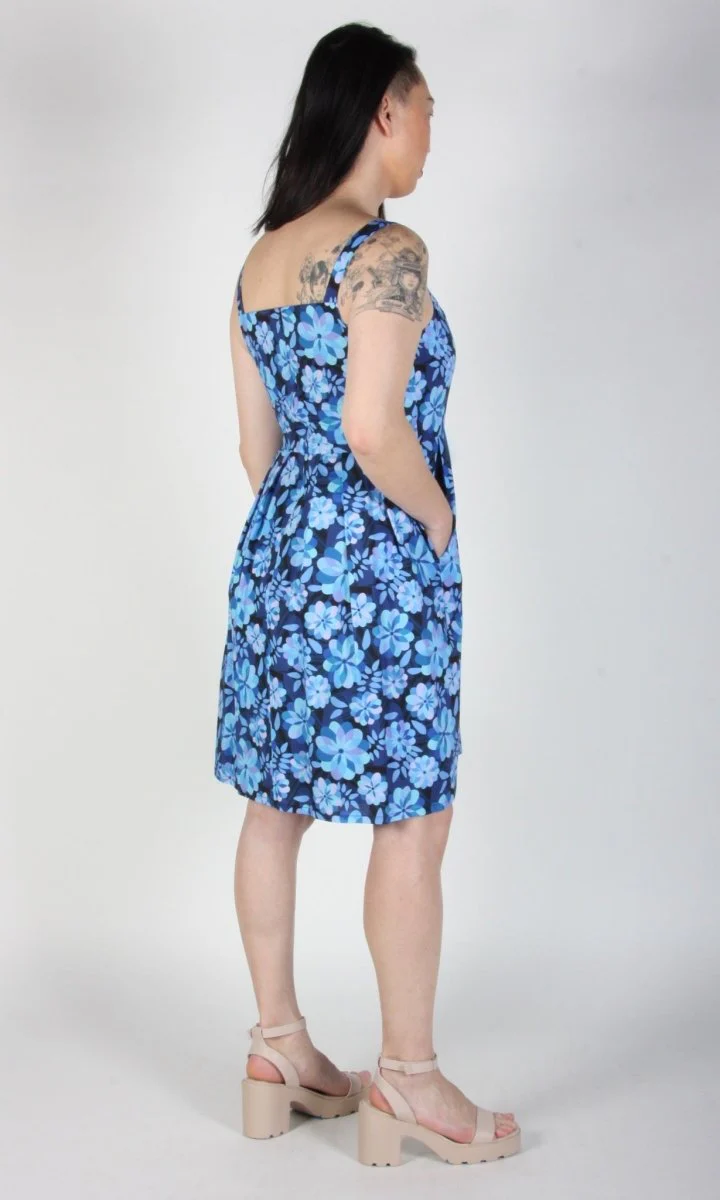 Birds of North America Reedbird Dress - Larkspur (Online Exclusive) - Image 6