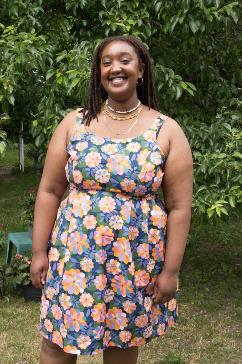 Birds of North America Reedbird Dress - Sunset (Online Exclusive)