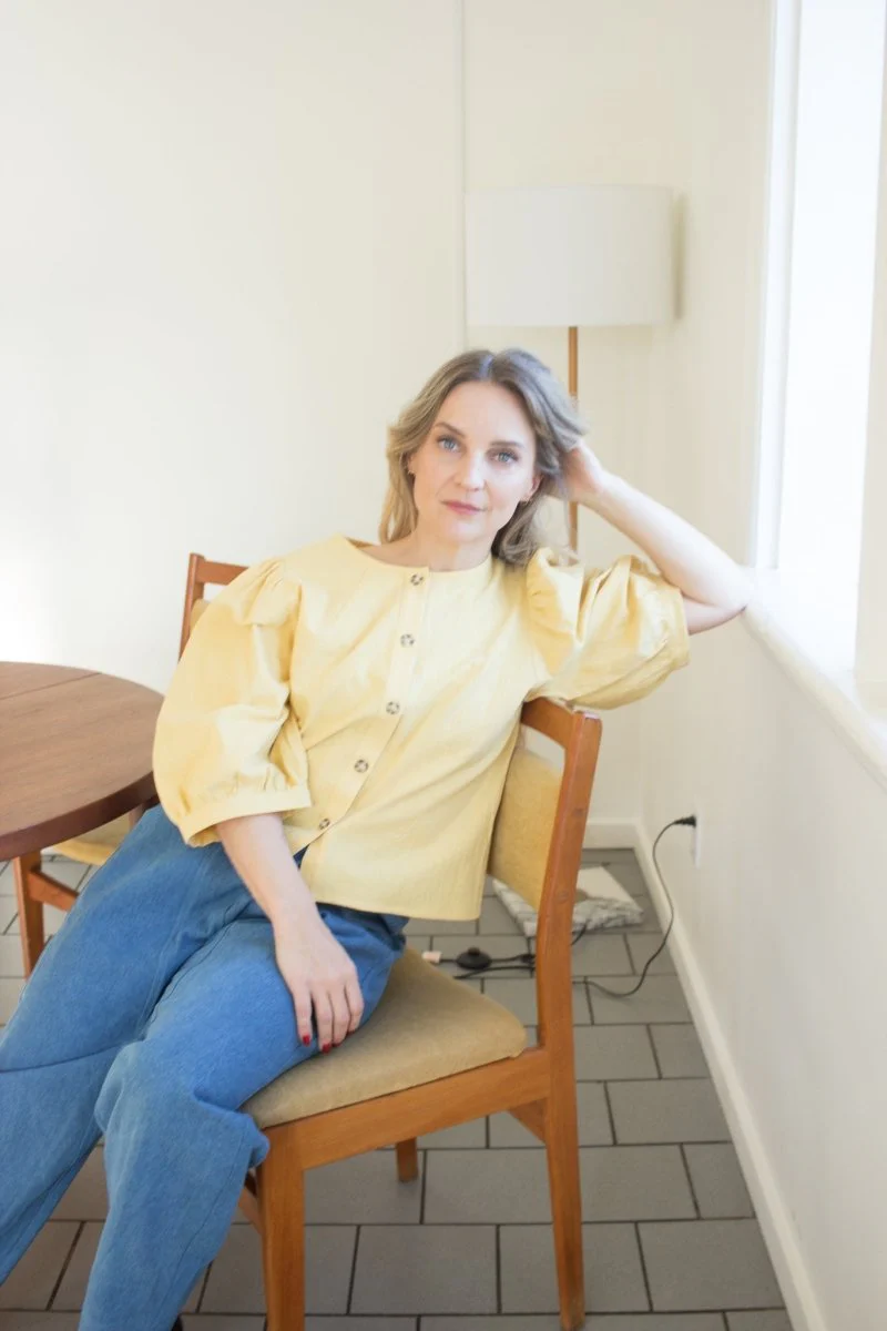 Birds of North America Serin Blouse - Sunflower (Online Exclusive) - Image 8