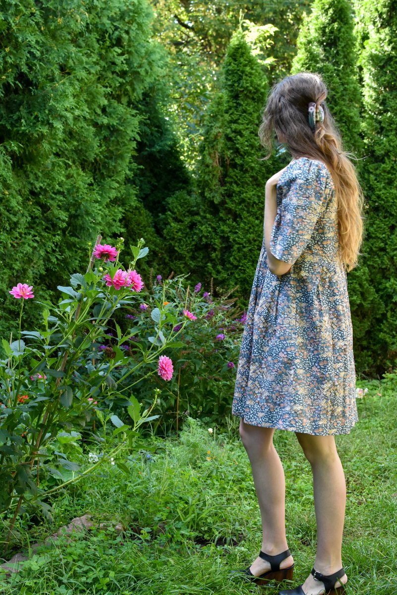 Birds of North America Swamp Angel Dress - Baby's Breath (Online Exclusive) - Image 8