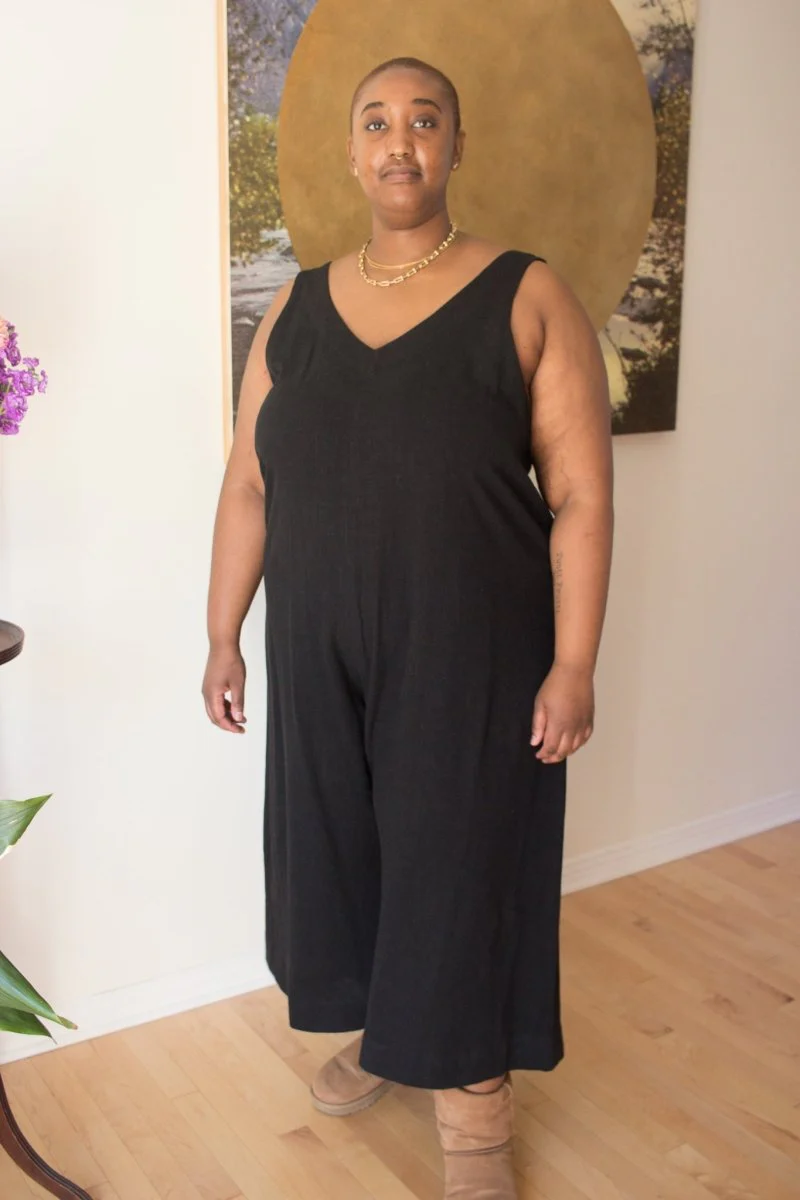 Birds of North America Tawny Pipit Jumpsuit - Black (Online Exclusives) - Image 4
