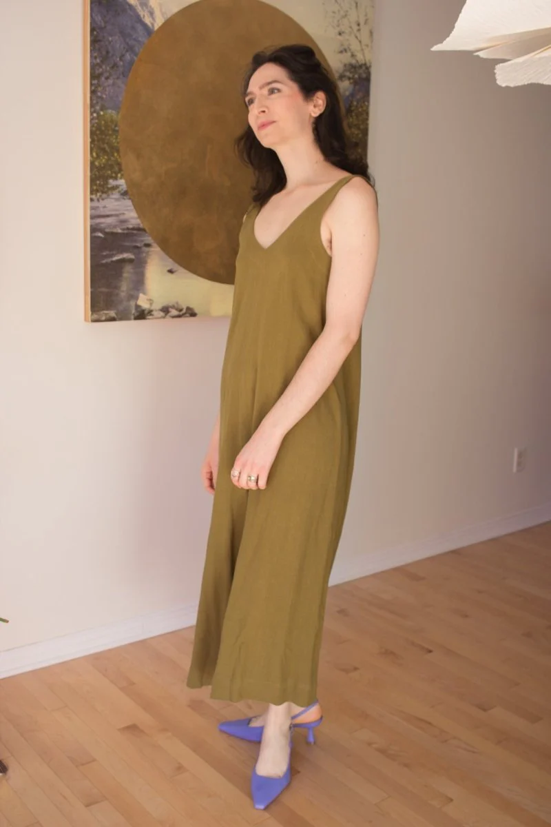 Birds of North America Tawny Pipit Jumpsuit  - Golden Moss (Online Exclusvie) - Image 5