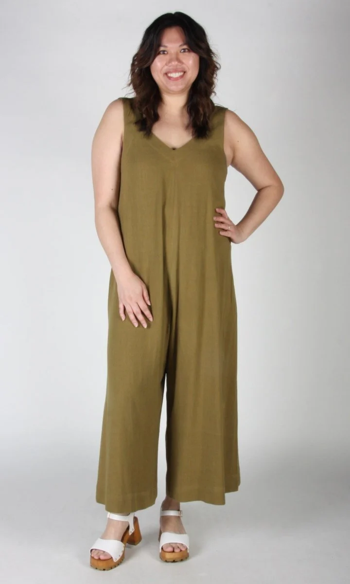 Birds of North America Tawny Pipit Jumpsuit  - Golden Moss (Online Exclusvie) - Image 6