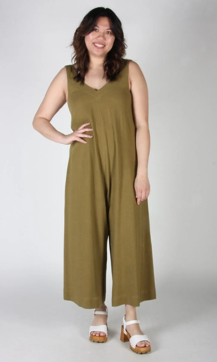 Birds of North America Tawny Pipit Jumpsuit  - Golden Moss (Online Exclusvie) - Image 7