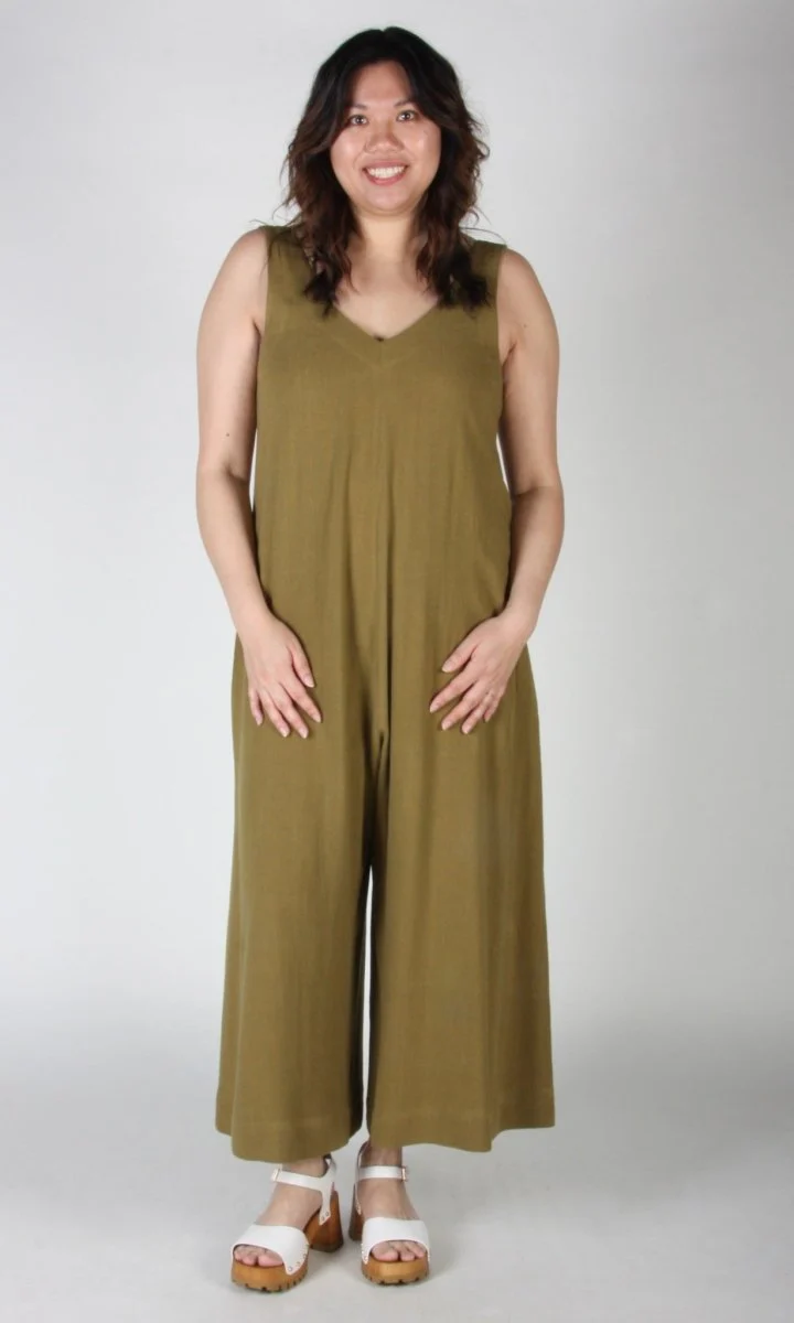 Birds of North America Tawny Pipit Jumpsuit  - Golden Moss (Online Exclusvie) - Image 8