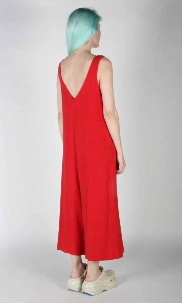 Birds of North America Tawny Pipit Jumpsuit - Red (Online Exclusive) - Image 10