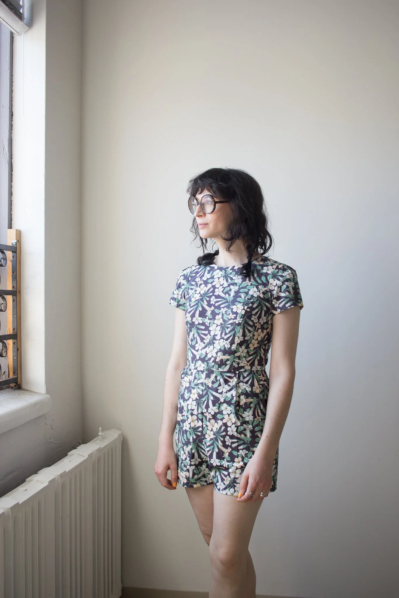 Birds of North America Teeter Bob Romper - Honeysuckle (Online Exclusive) - Image 4