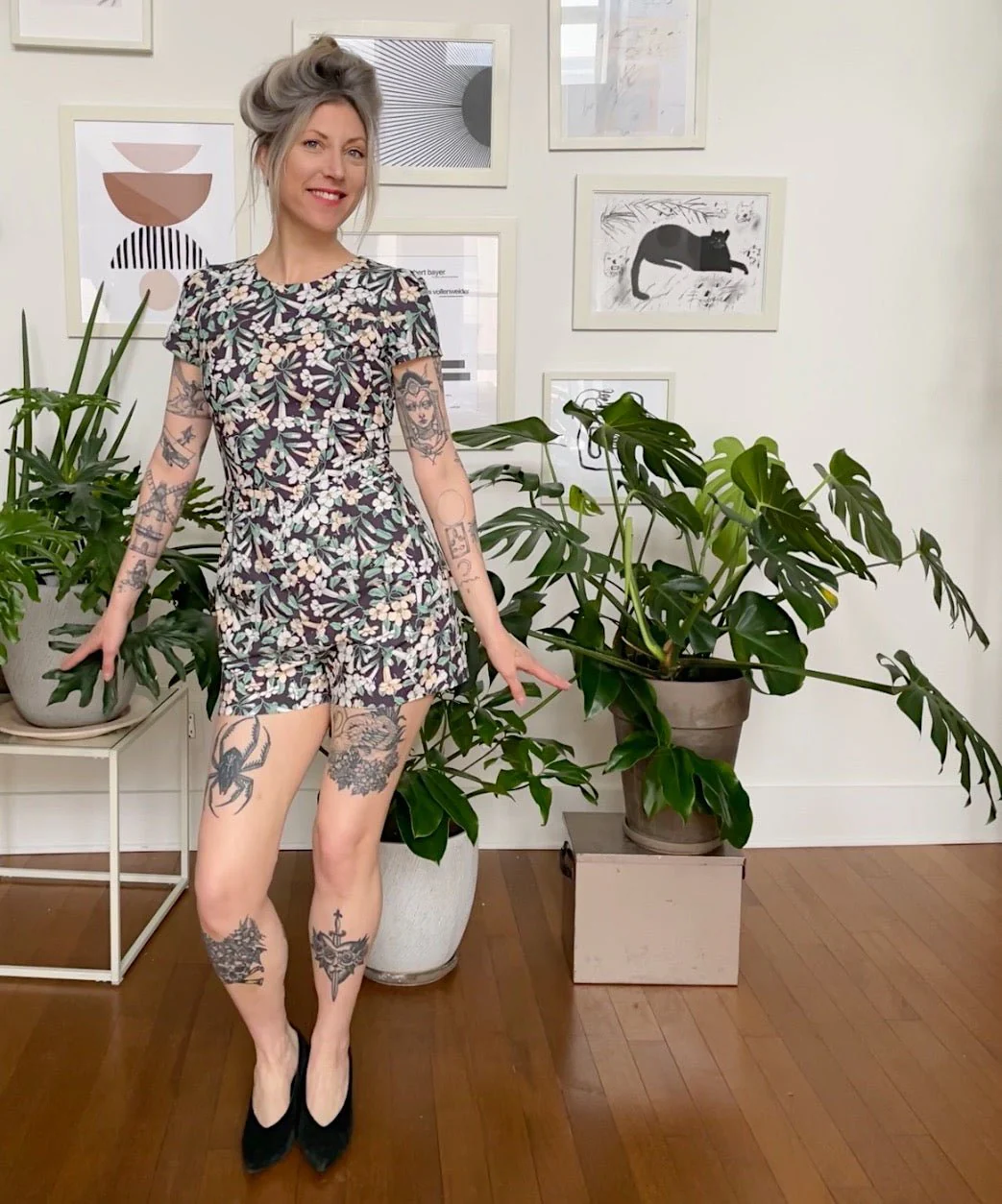 Birds of North America Teeter Bob Romper - Honeysuckle (Online Exclusive) - Image 8