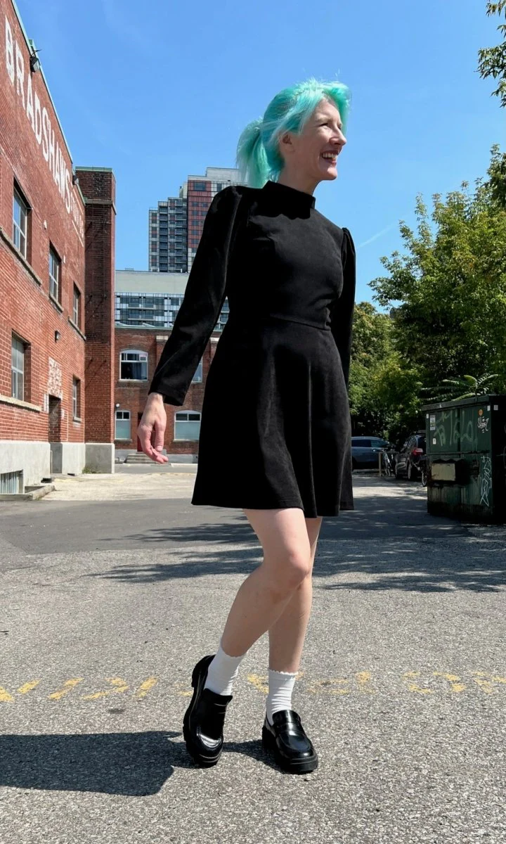 Birds of North America Topaz Dress - Black (Online Exclusive) - Image 10