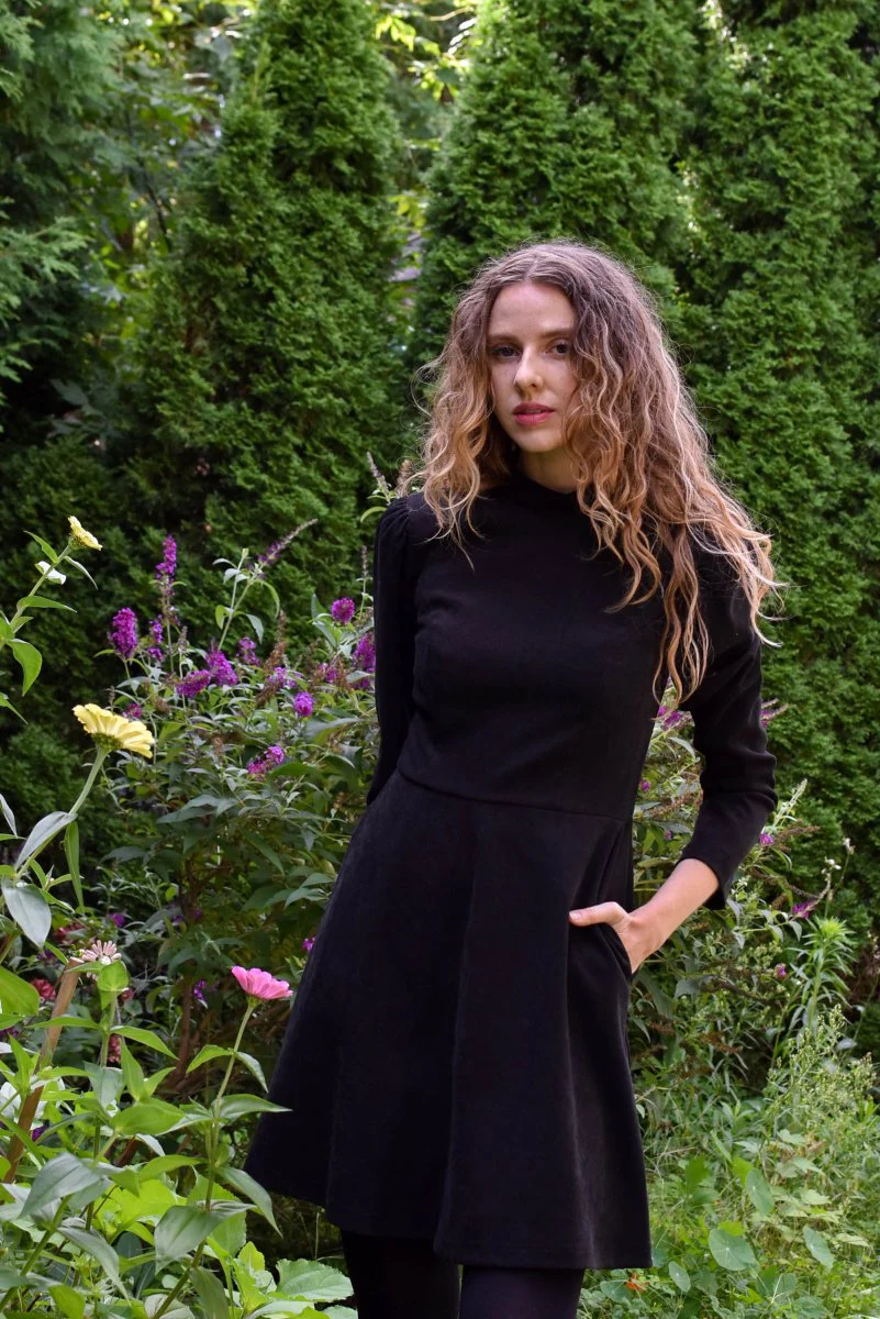Birds of North America Topaz Dress - Black (Online Exclusive) - Image 3