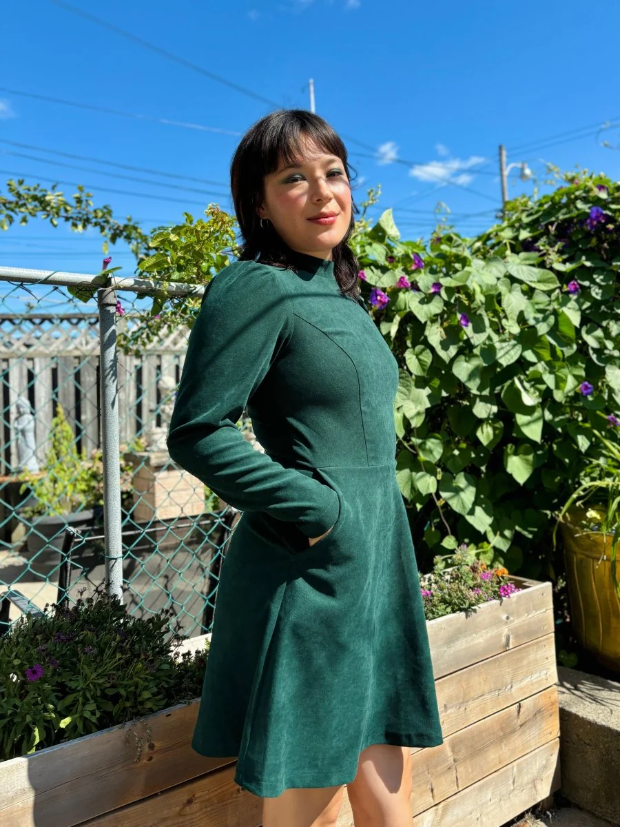 Birds of North America Topaz Dress - Conifer (Online Exclusive) - Image 10