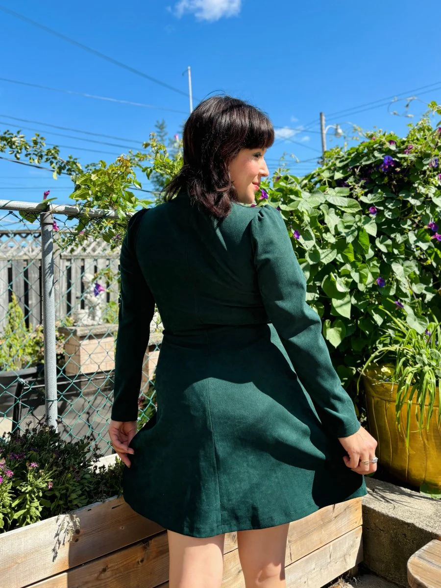 Birds of North America Topaz Dress - Conifer (Online Exclusive) - Image 11