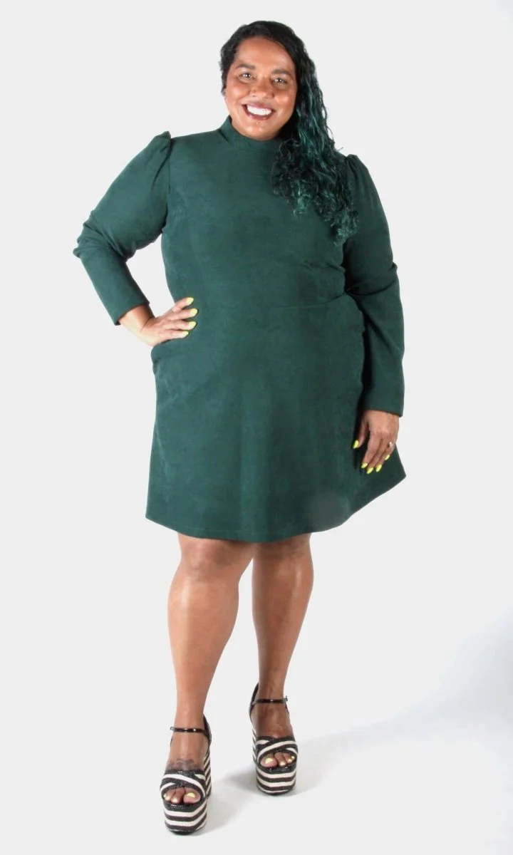 Birds of North America Topaz Dress - Conifer (Online Exclusive) - Image 13