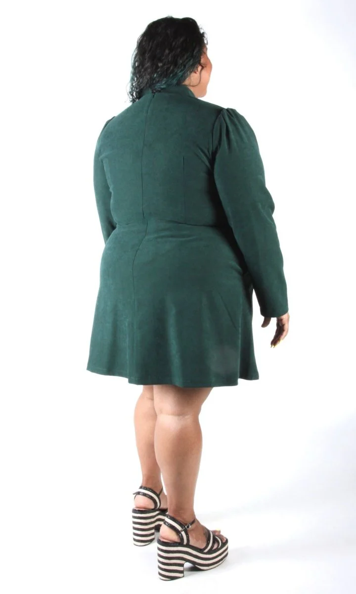 Birds of North America Topaz Dress - Conifer (Online Exclusive) - Image 16