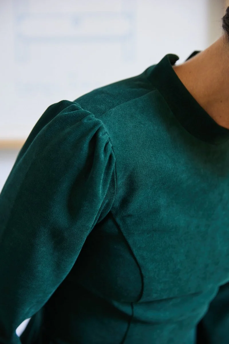 Birds of North America Topaz Dress - Conifer (Online Exclusive) - Image 7