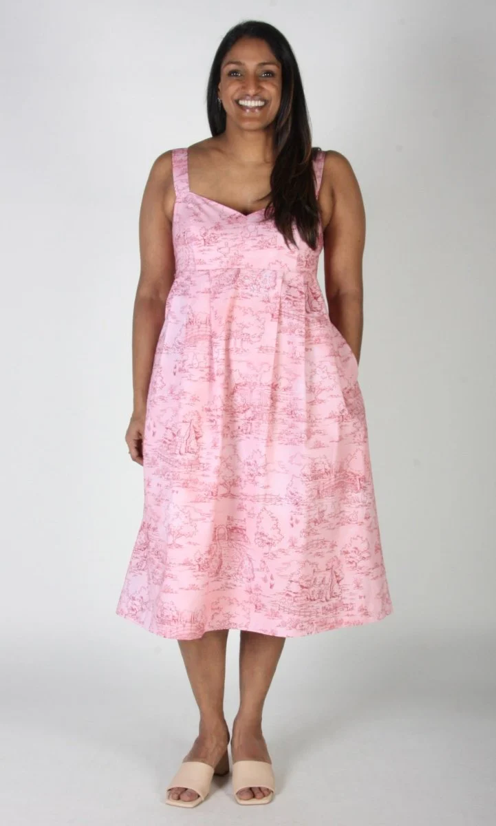 Birds of North America Twite Dress (Morning Pastoral) - Image 7
