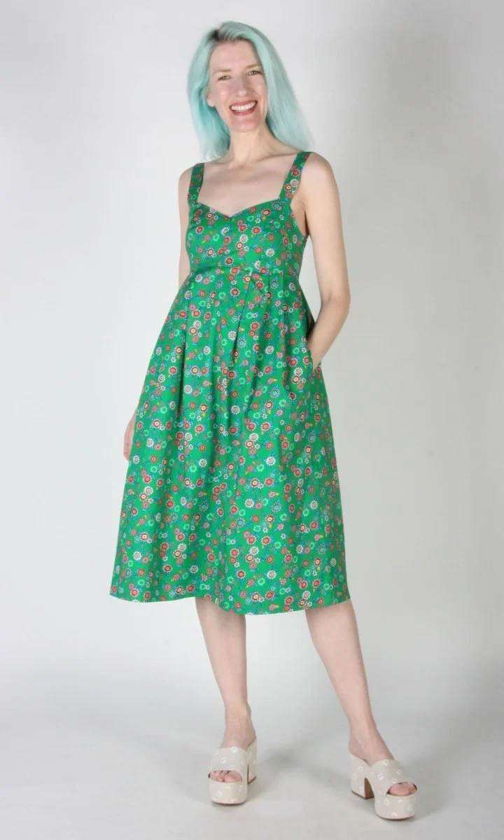 Birds of North America Twite Dress (Straw Flower) - Image 10