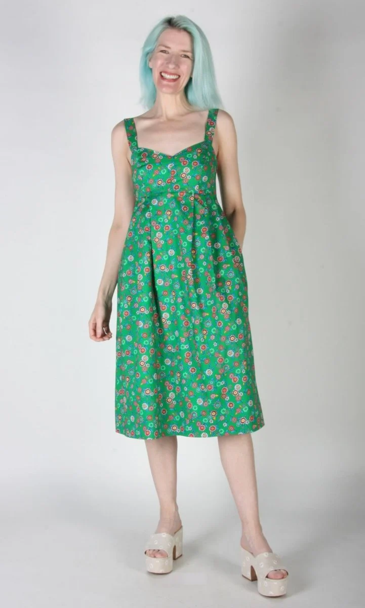Birds of North America Twite Dress (Straw Flower) - Image 11