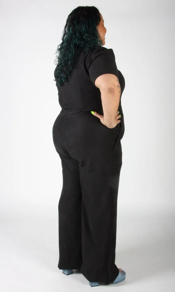 Birds of North America Tyrannulet Jumpsuit (Black) - Image 10