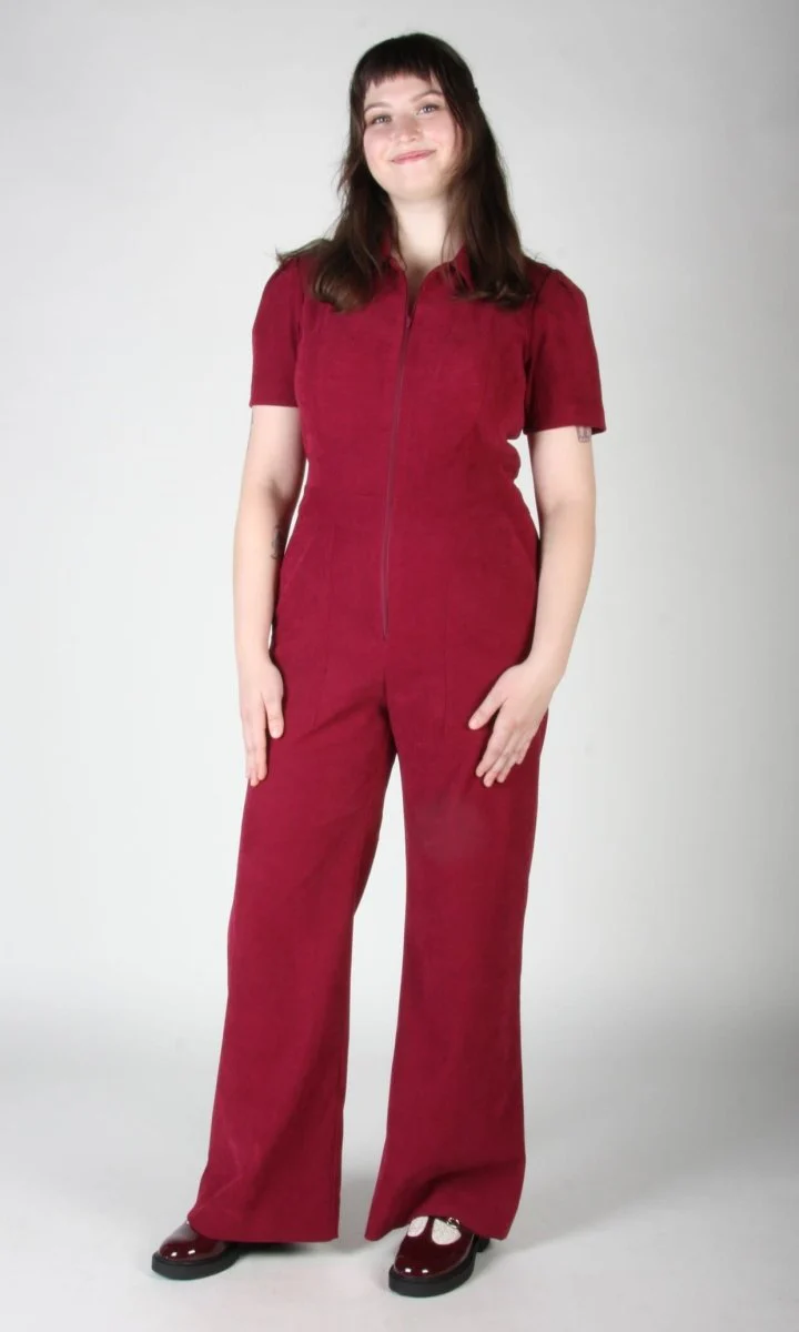 Birds of North America Tyrannulet Jumpsuit - Mulberry (Online Exclusive) - Image 11