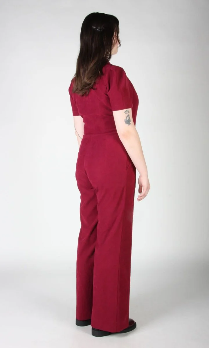Birds of North America Tyrannulet Jumpsuit - Mulberry (Online Exclusive) - Image 12