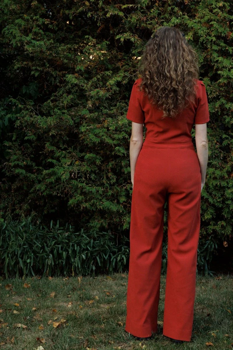 Birds of North America Tyrannulet Jumpsuit - Red Clay (Online Exclusive) - Image 13