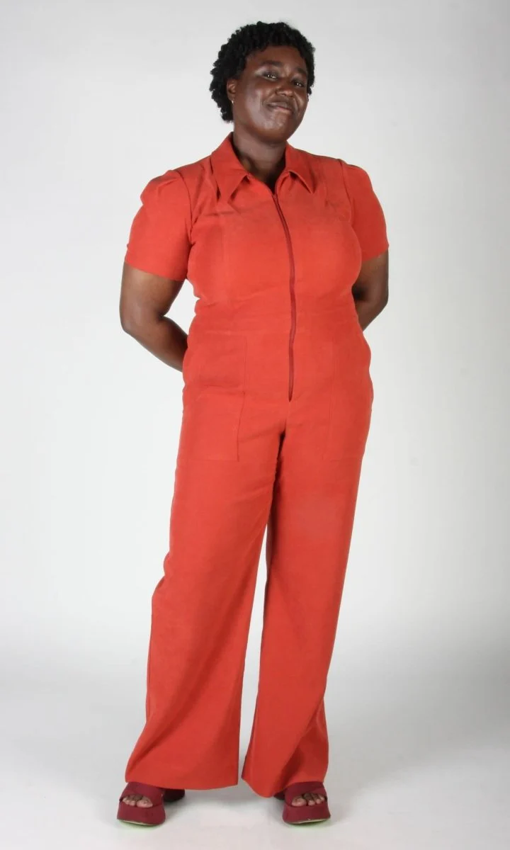 Birds of North America Tyrannulet Jumpsuit - Red Clay (Online Exclusive) - Image 15