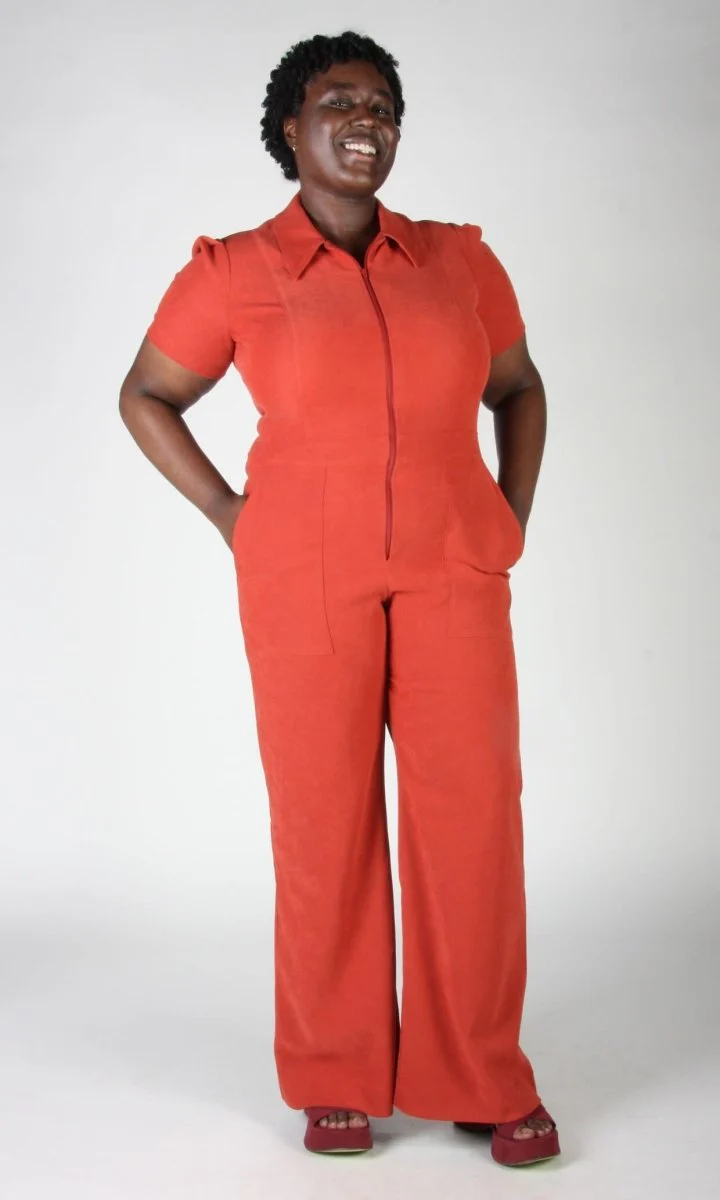 Birds of North America Tyrannulet Jumpsuit - Red Clay (Online Exclusive) - Image 17