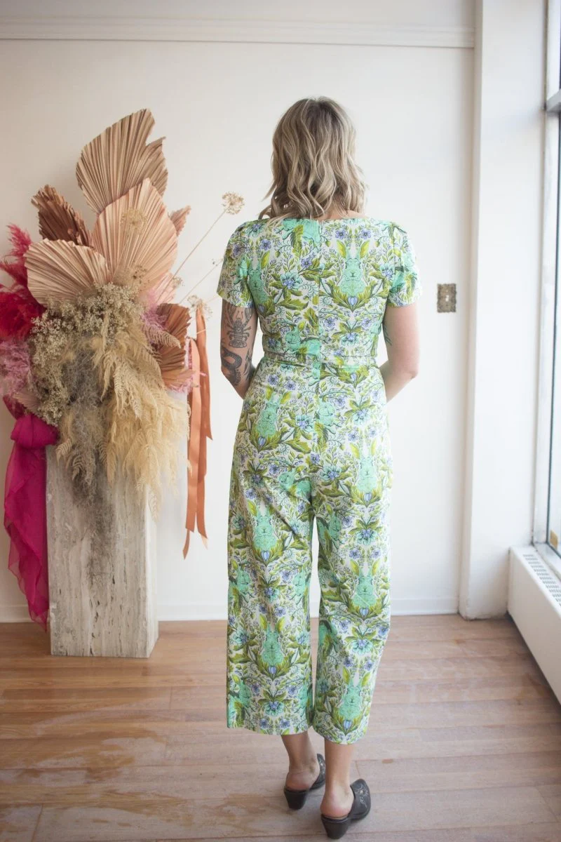 Birds of North America Whinchat Jumpsuit (Bunny Rush) - Image 4