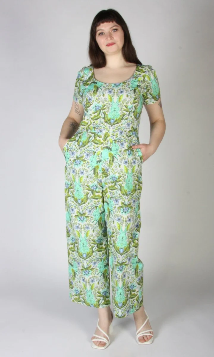 Birds of North America Whinchat Jumpsuit (Bunny Rush) - Image 5
